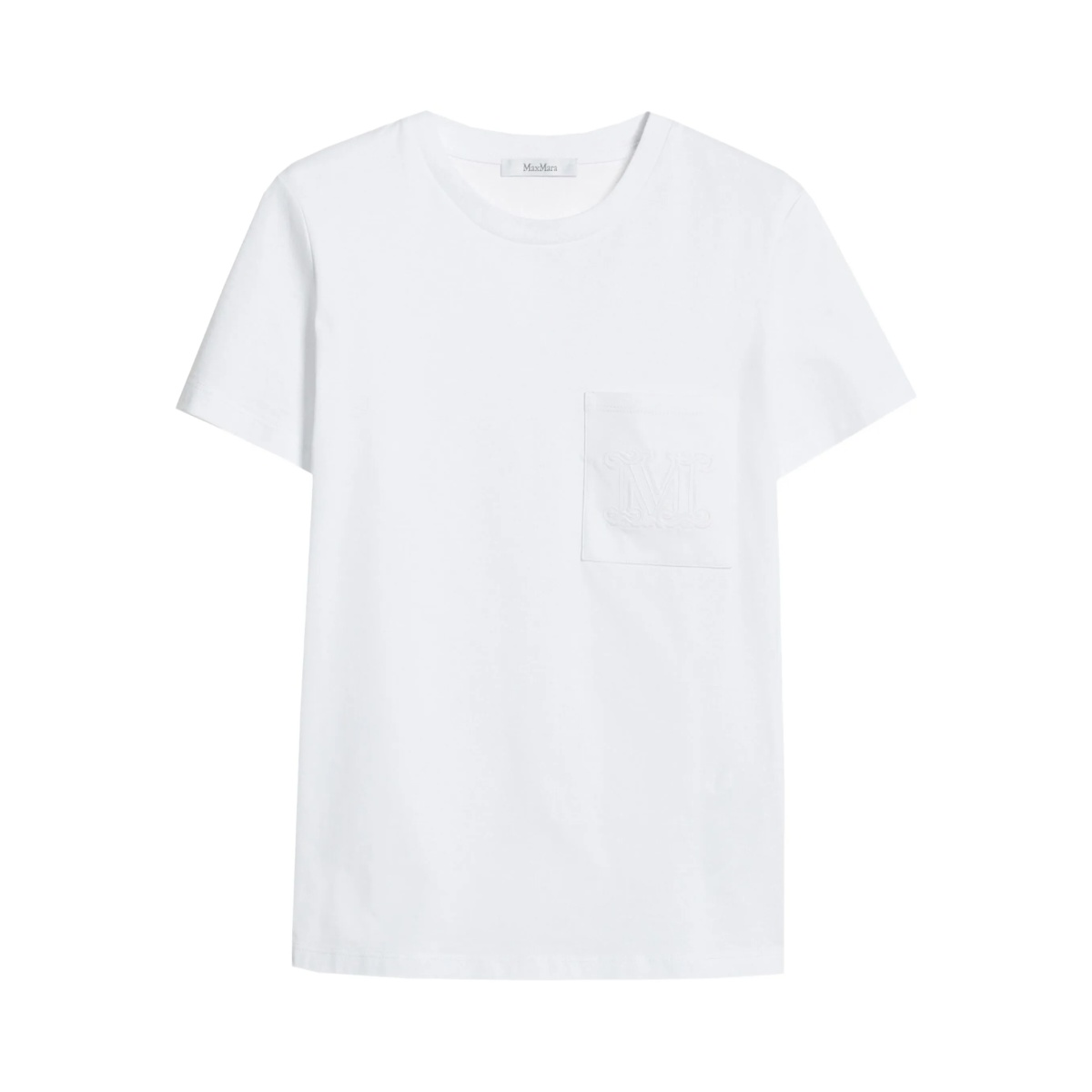 monogram-pocket T-shirt