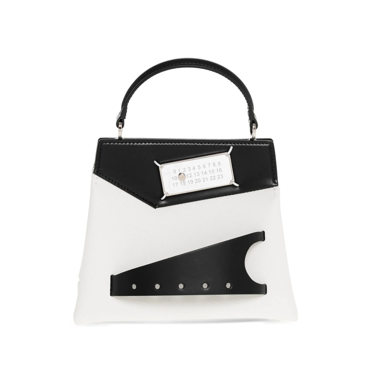 numbers-motif tote bag