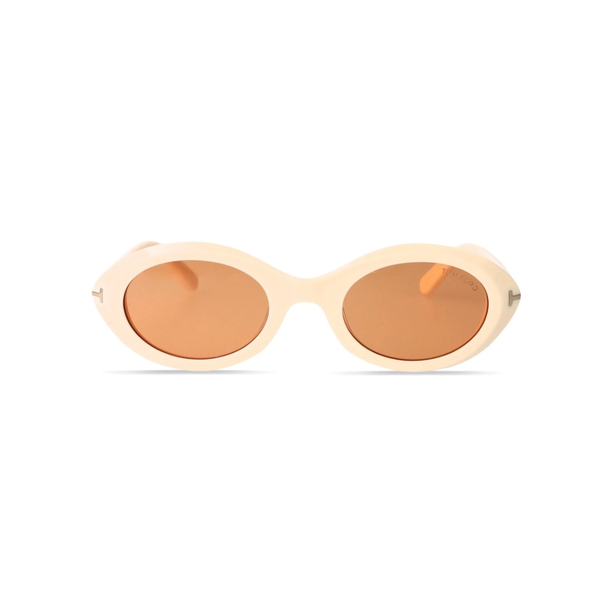 oval-frame sunglasses
