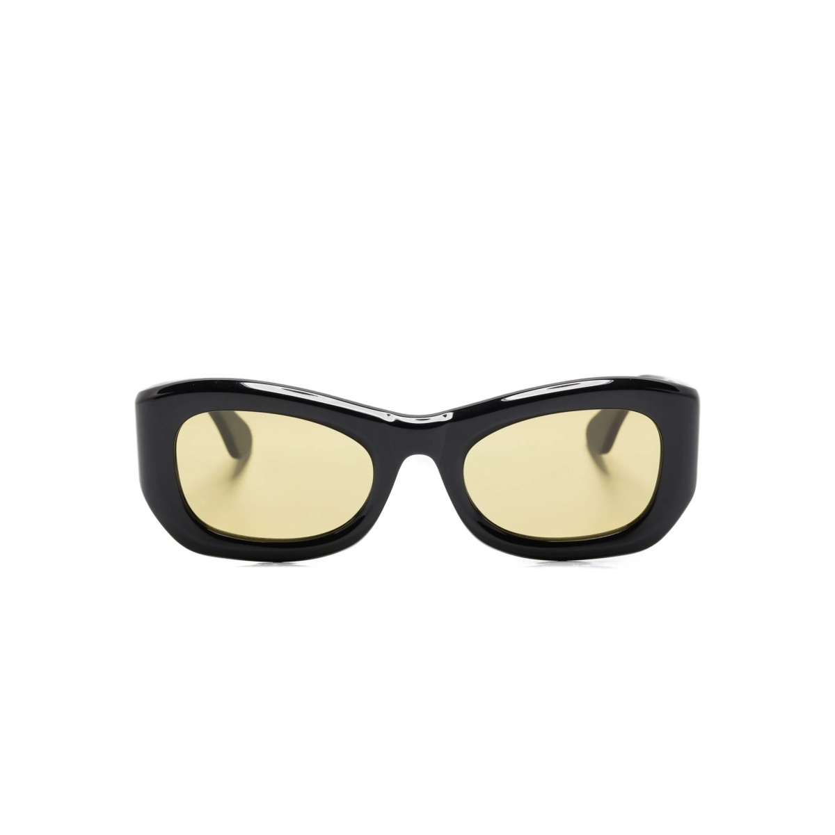 oval-frame sunglasses