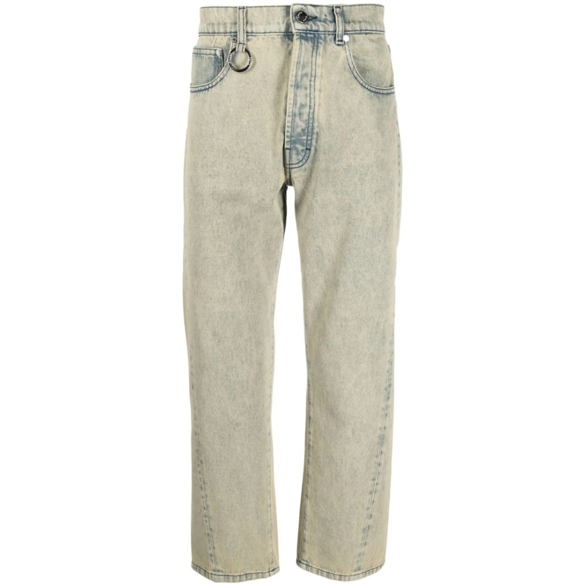 overdyed regular jeans