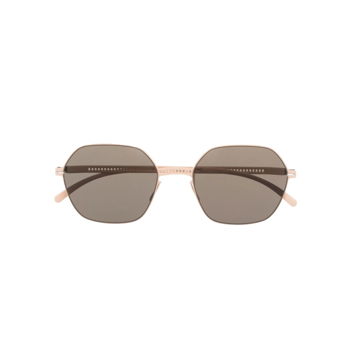 oversized-frame tinted sunglasses