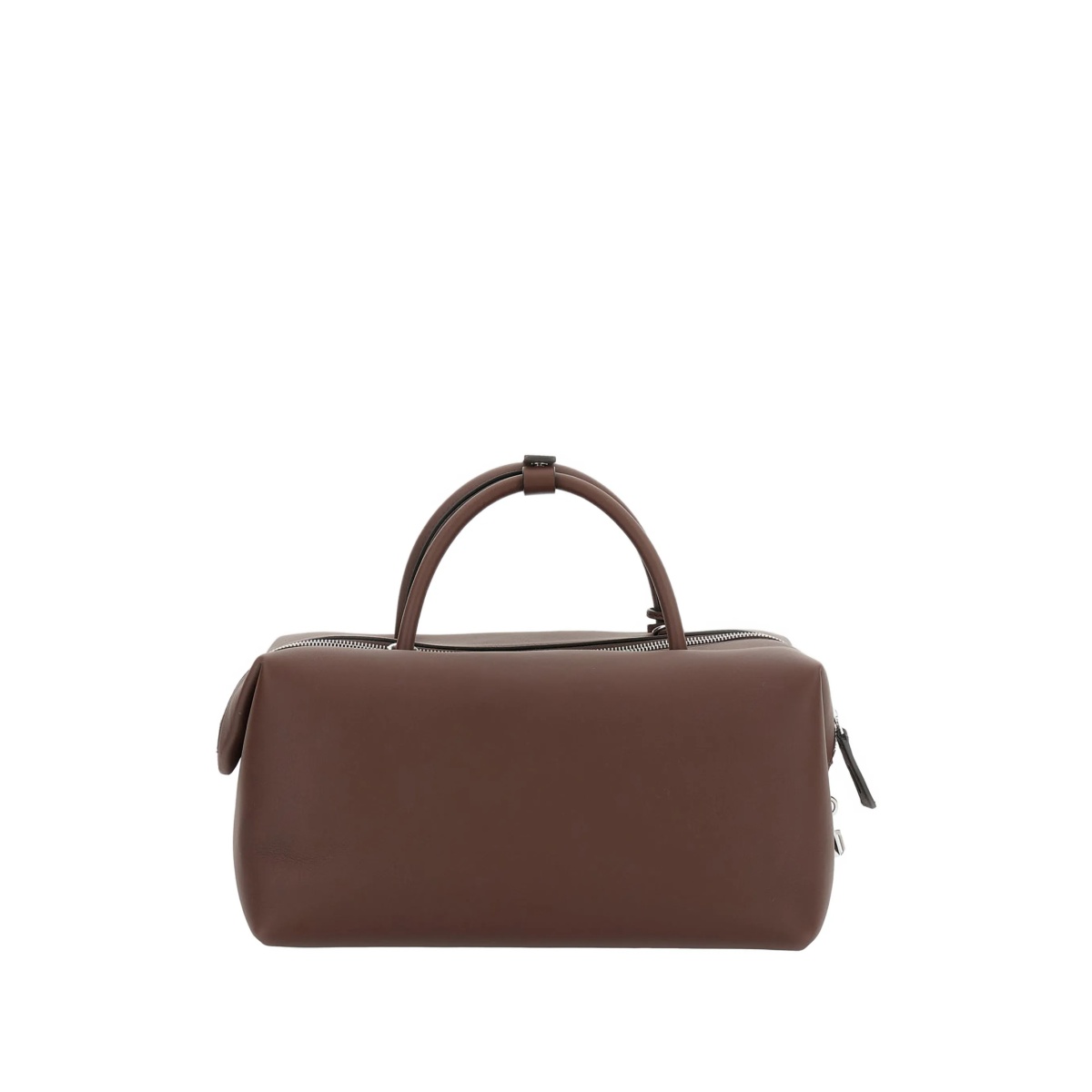 padlock flap leather shoulder bag - Img 2