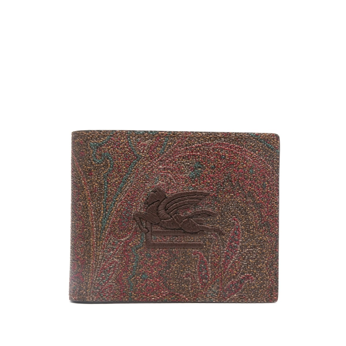 Pagaso-motif printed wallet