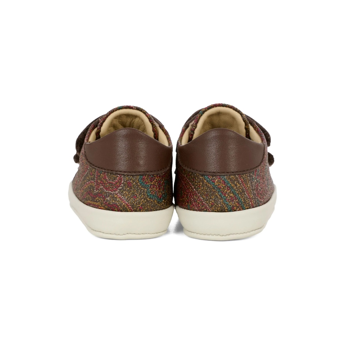 paisley-print double strap sneakers - Img 4
