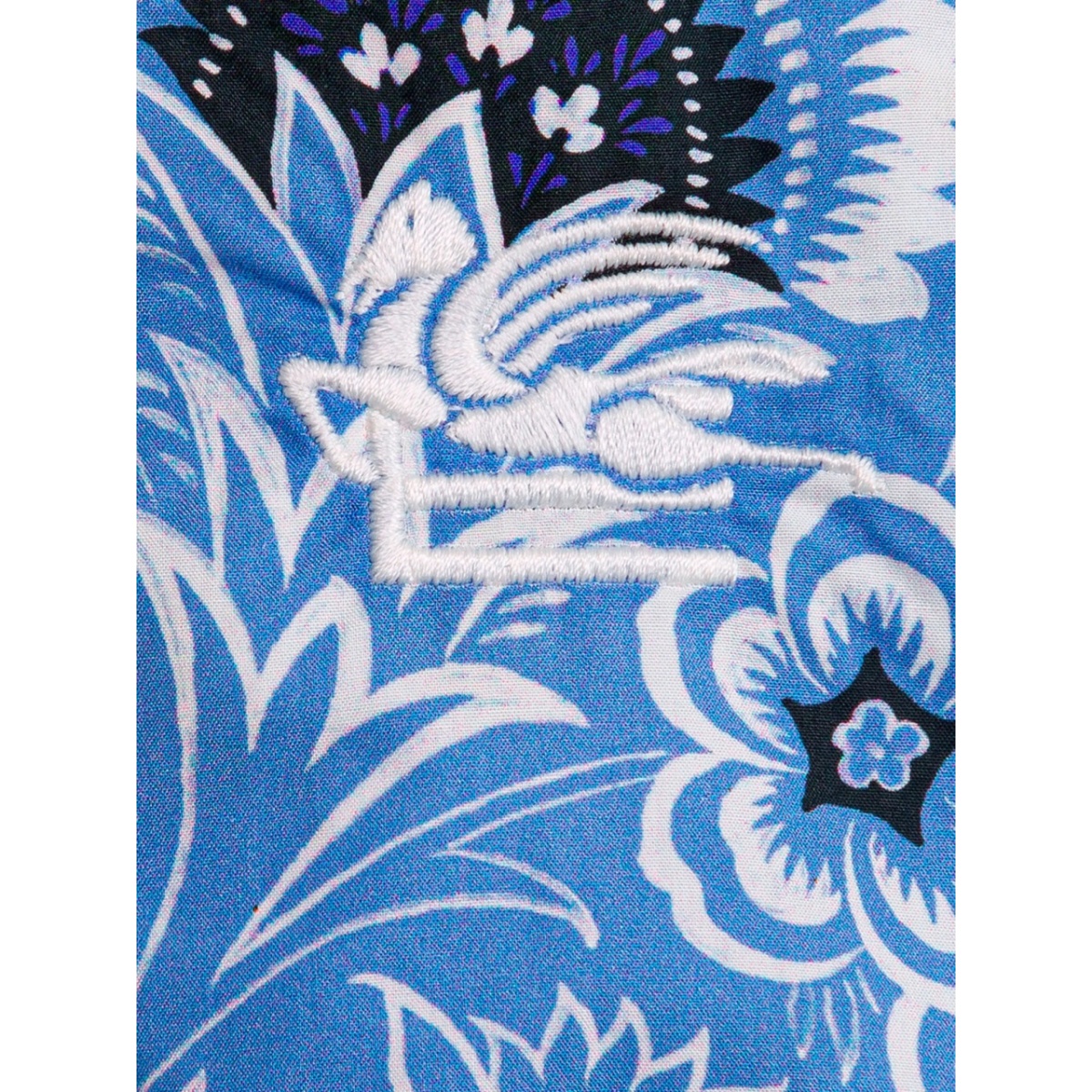 paisley-print drawstring shorts - Img 3