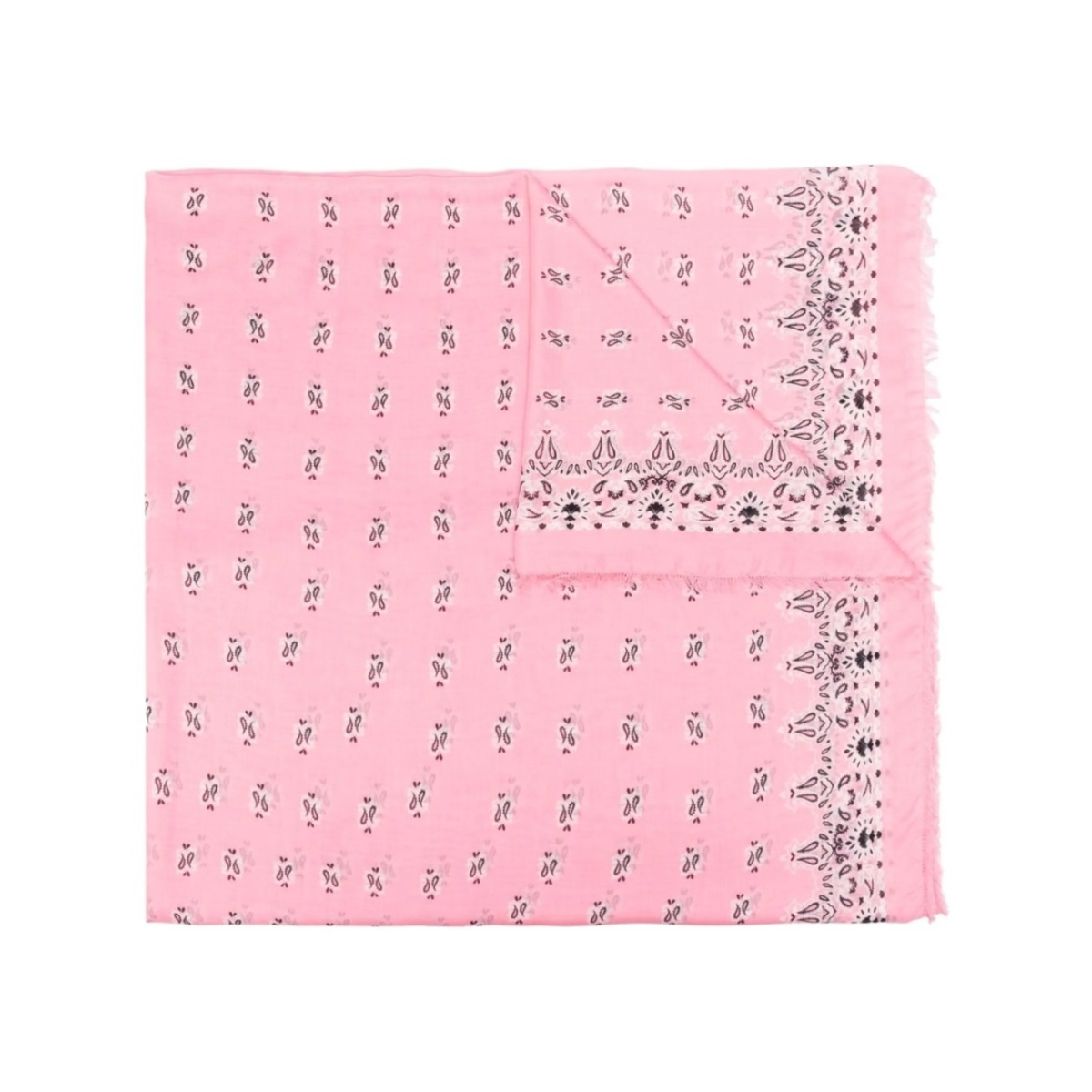 paisley-print grand-rectangle scarf