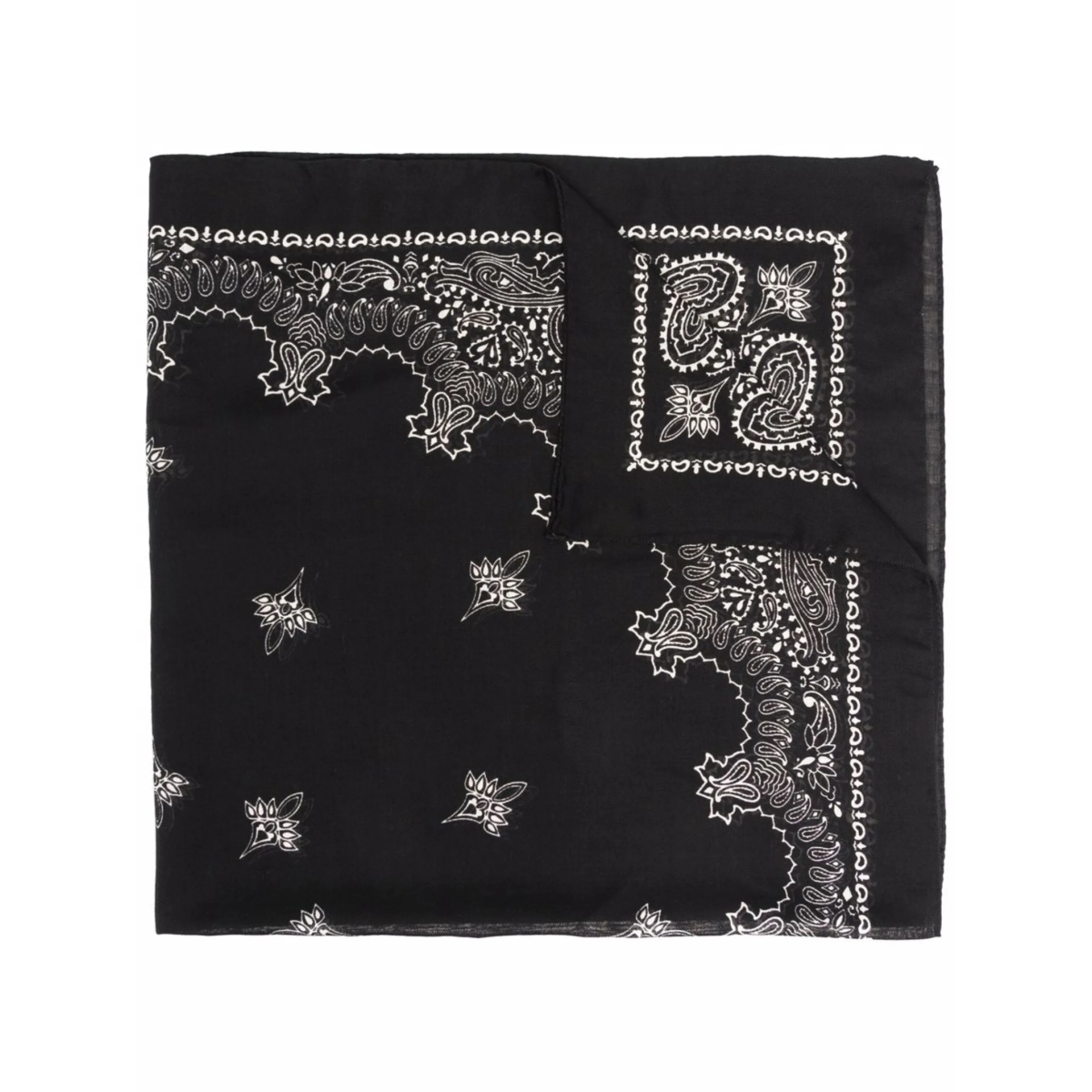paisley-print scarf
