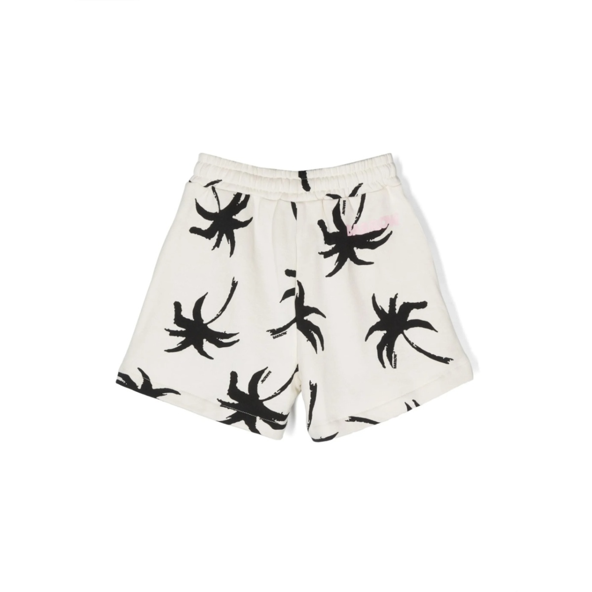 palm-tree print cotton short - Img 2