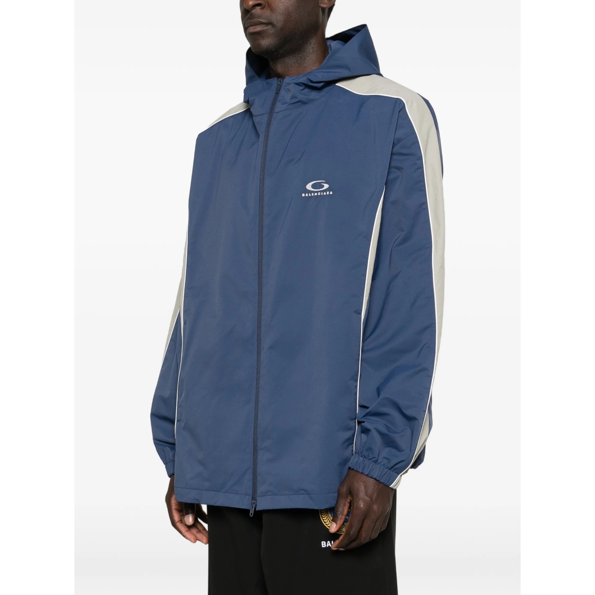 panelled hooded jacket - Img 3