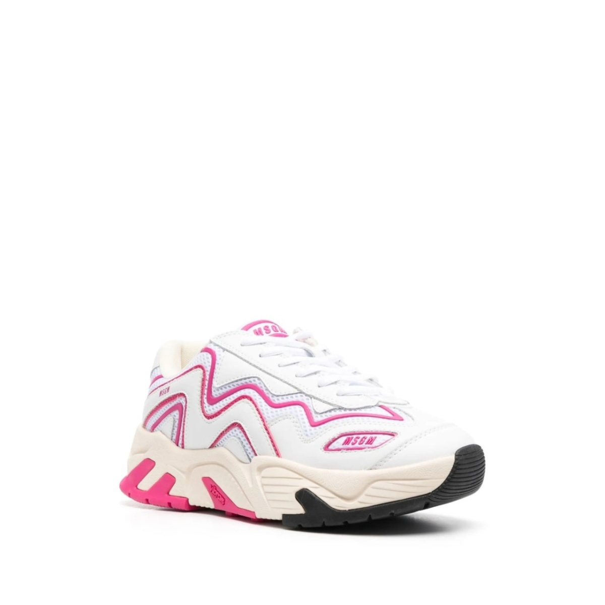 panelled low-top sneakers - Img 2