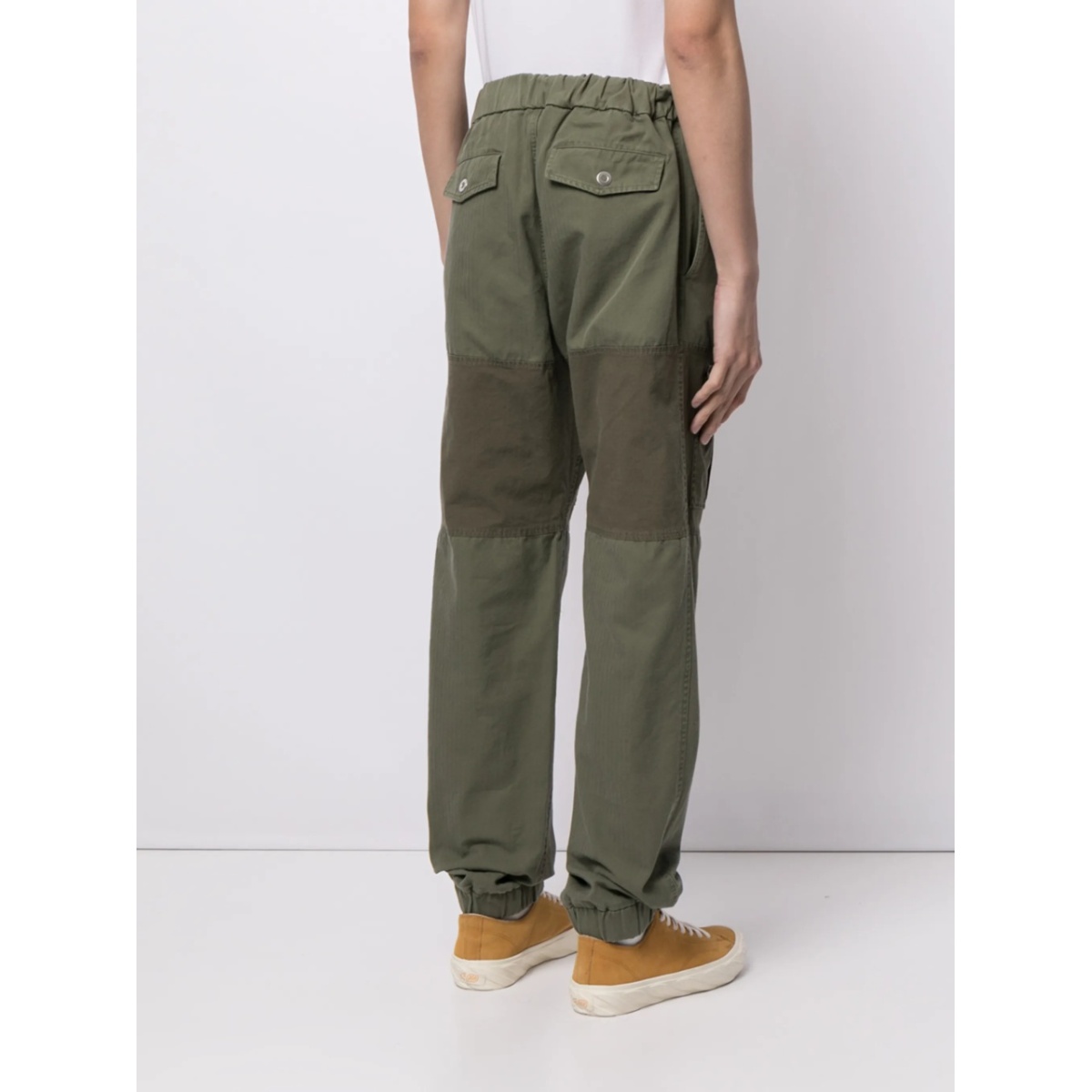 panelled multi-pocket cargo trousers - Img 4