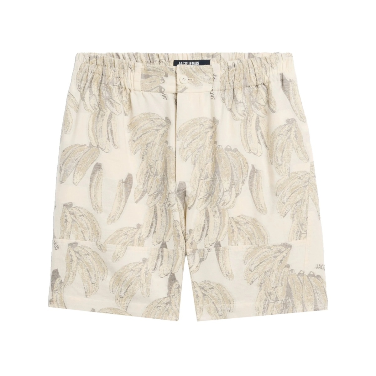 patterned-jacquard shorts