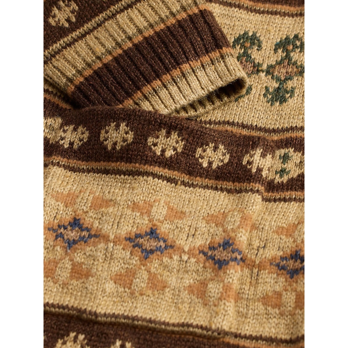 patterned shawl-collar cardigan - Img 4
