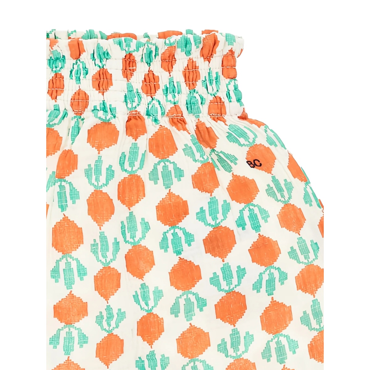 patterned smocked trousers - Img 2