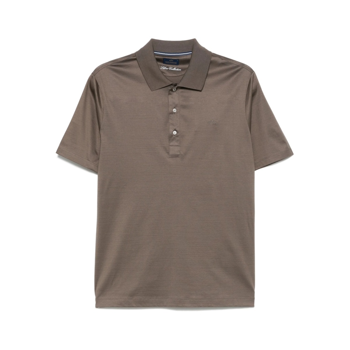 perlé cotton polo shirt
