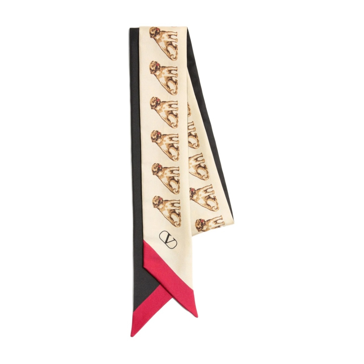 PETIT CHARLES SILK BANDEAU SCARF