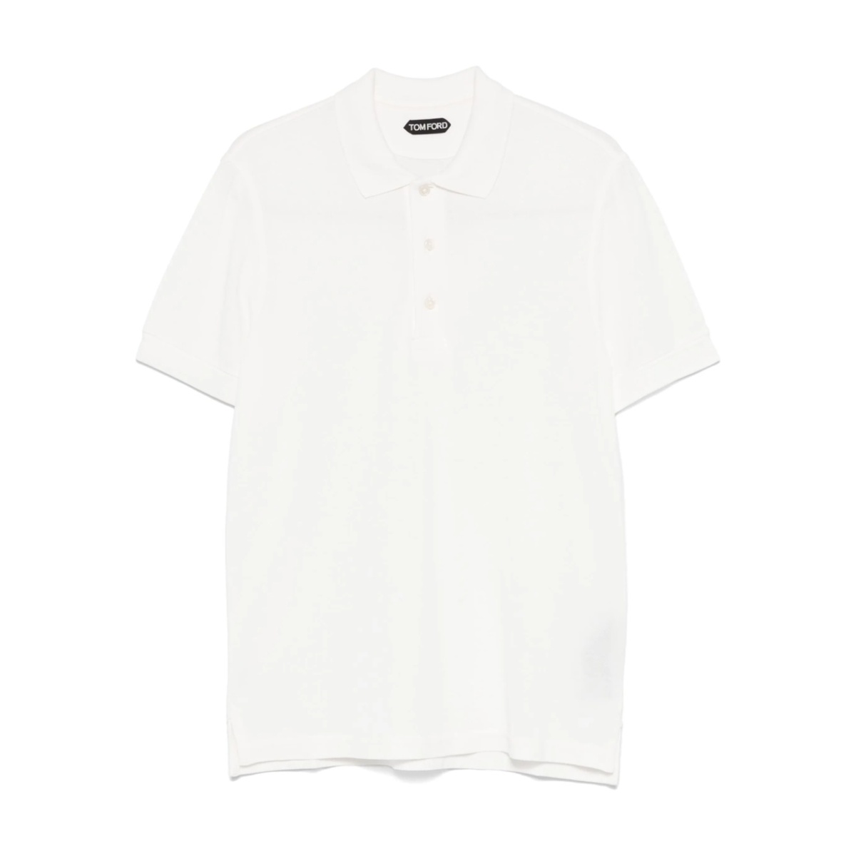 piqué-weave polo shirt