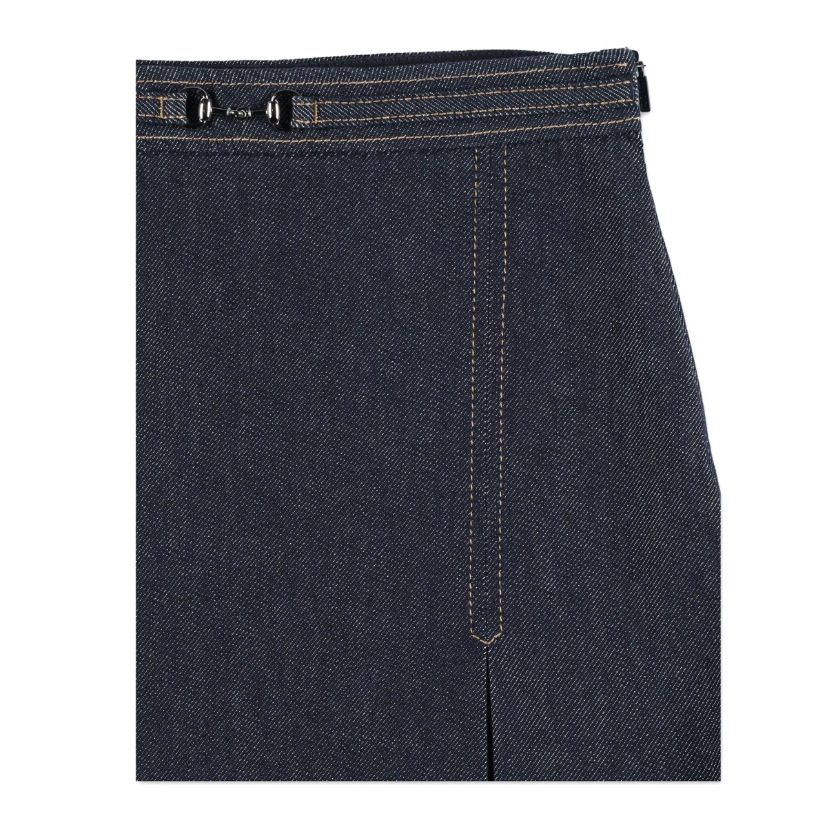 pleated denim skirt - Img 3