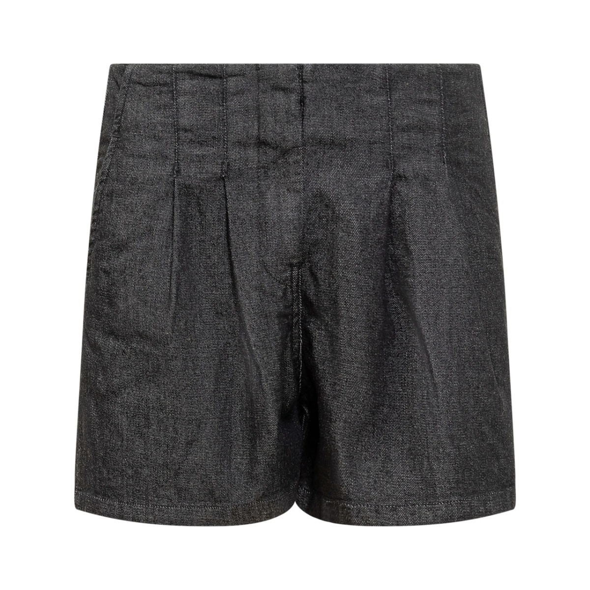 pleated shorts