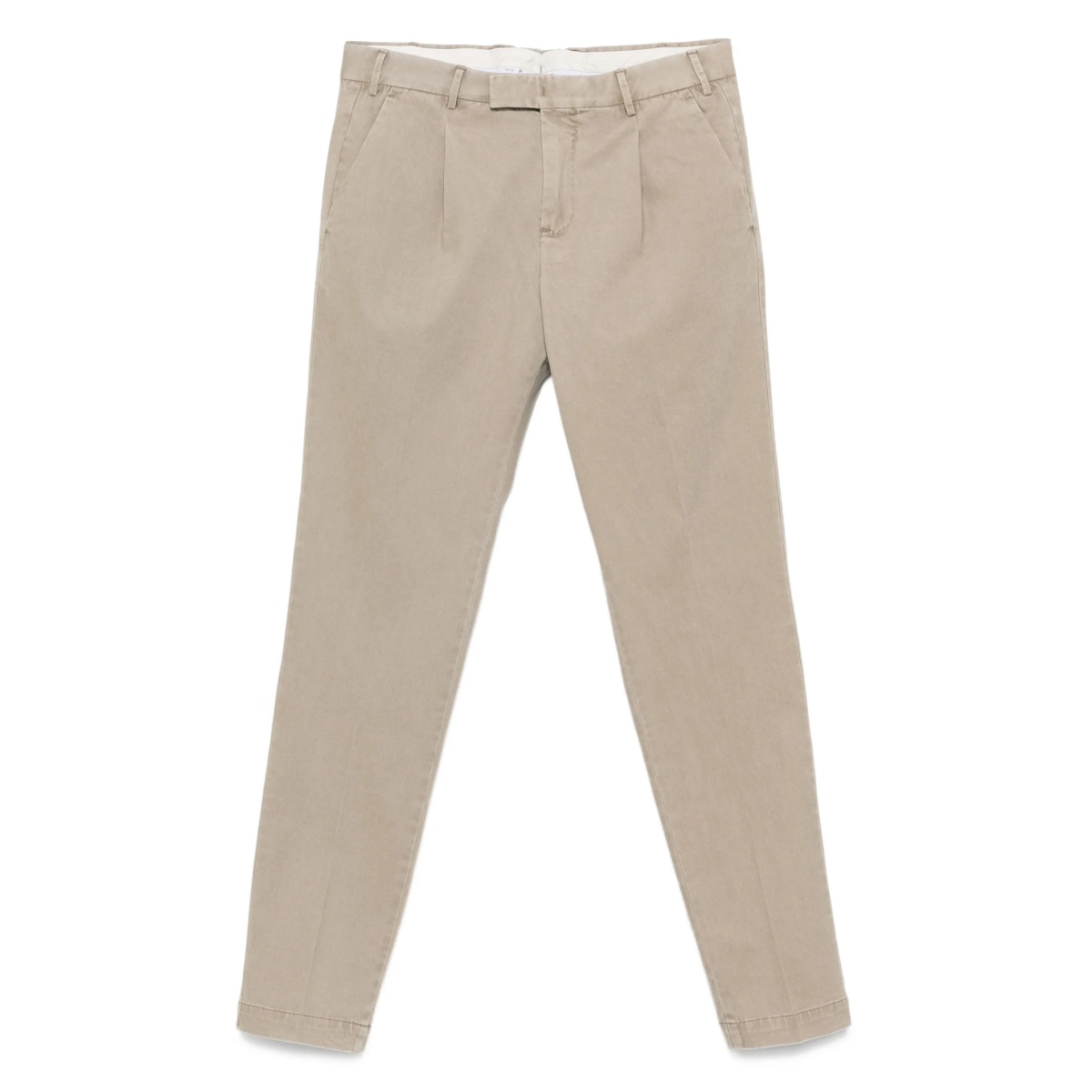 pleated tailored trousers