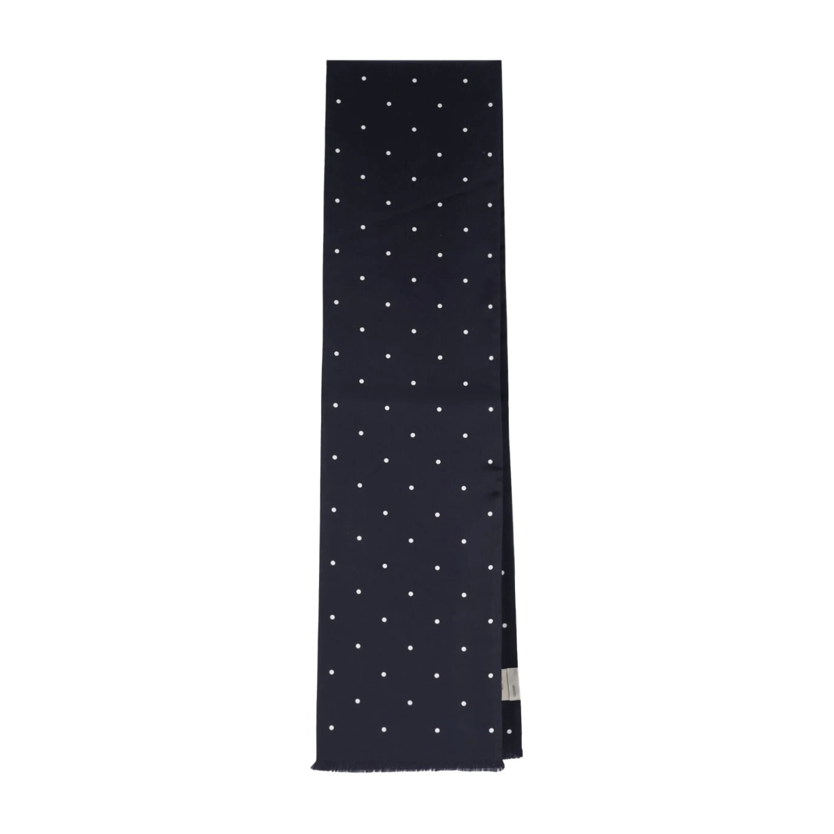 polka-dot scarf
