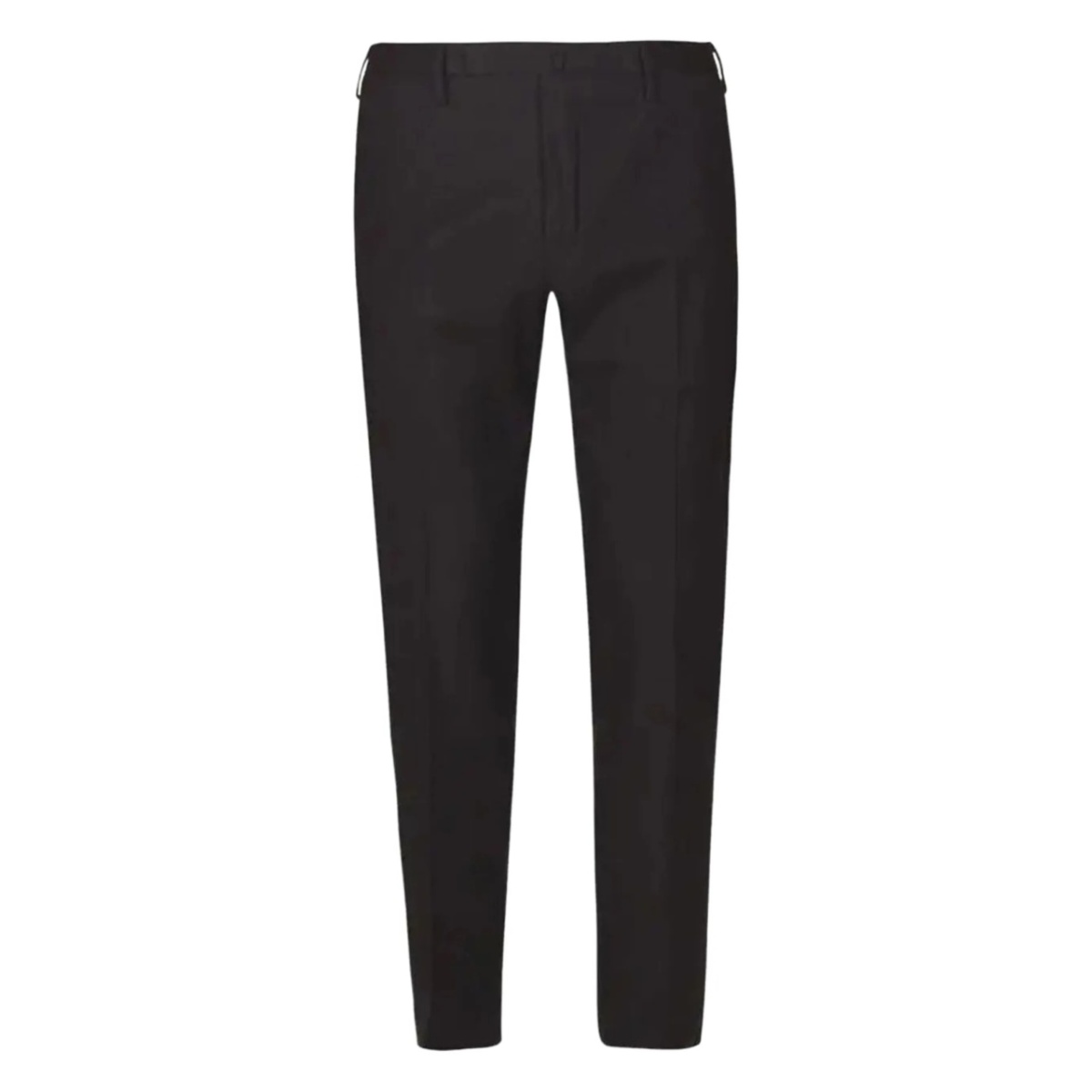 pressed-crease trousers