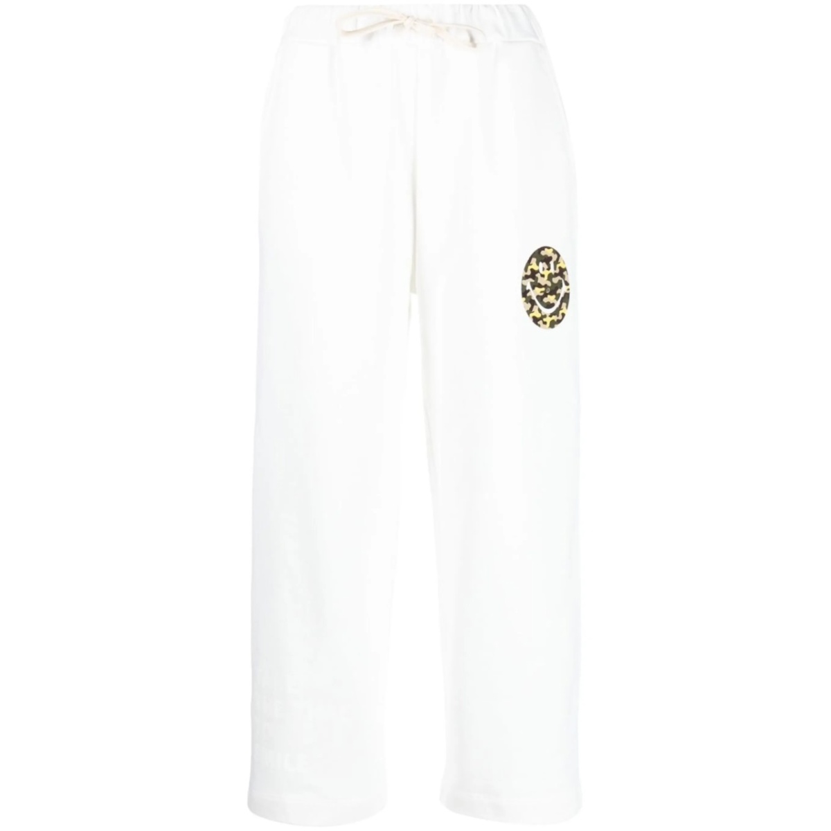print-detail track pants