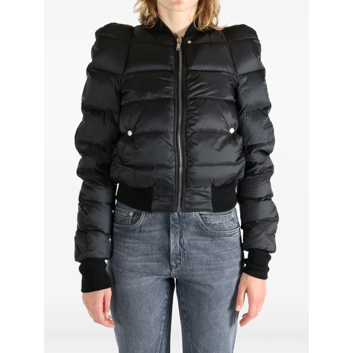 puffed quilted jacket - Img 3