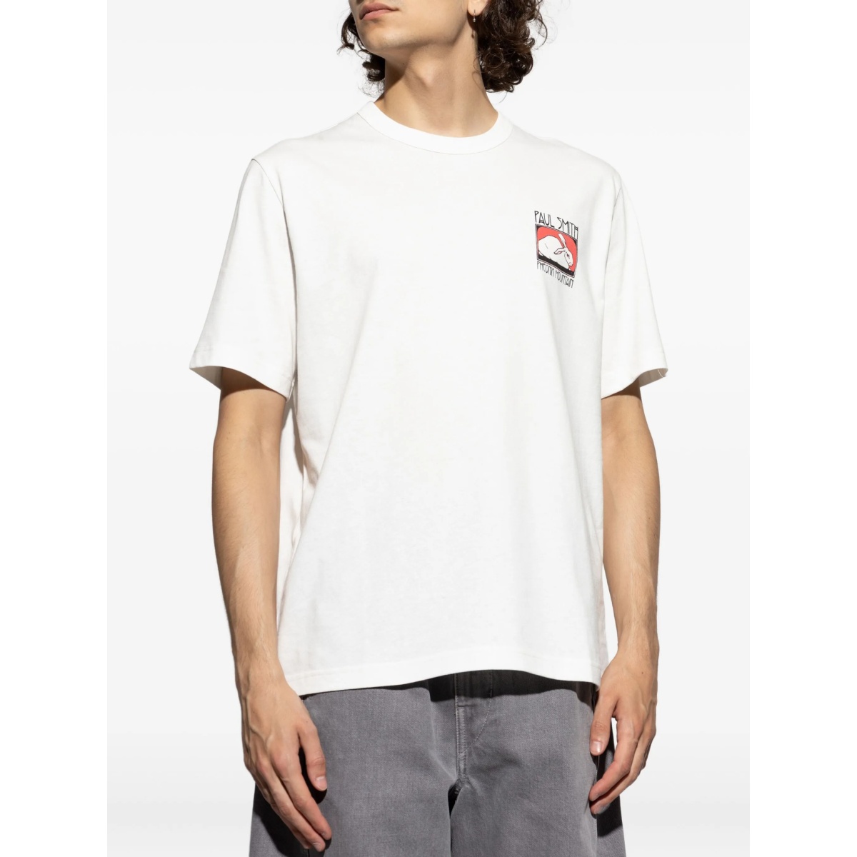 rabbit-print T-shirt - Img 3