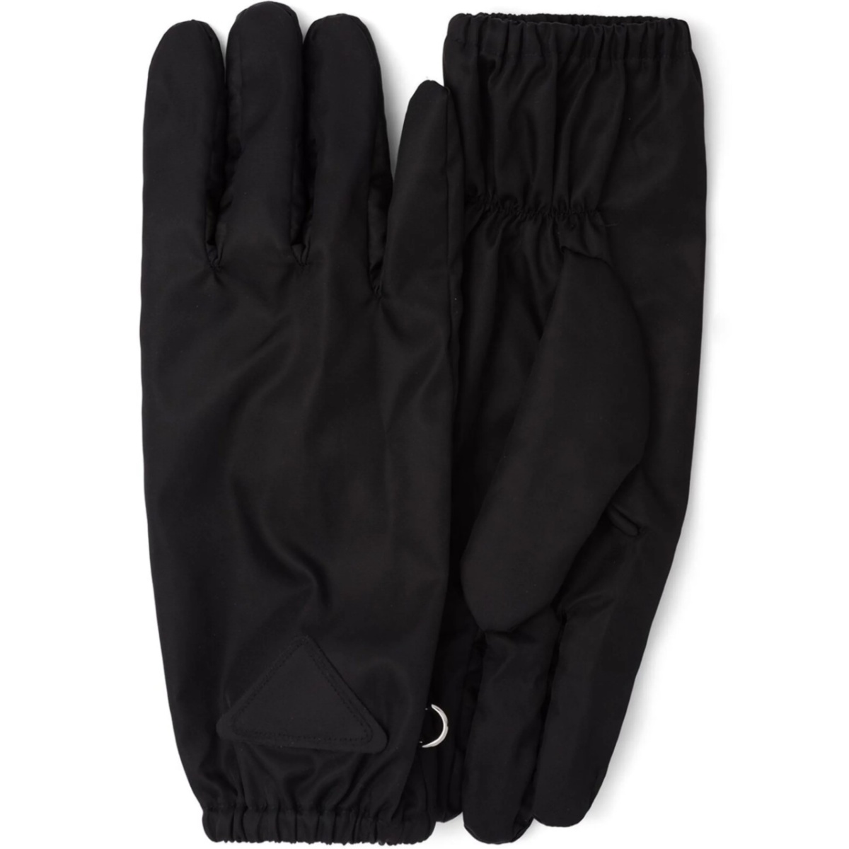 Re-Nylon triangle-logo gloves