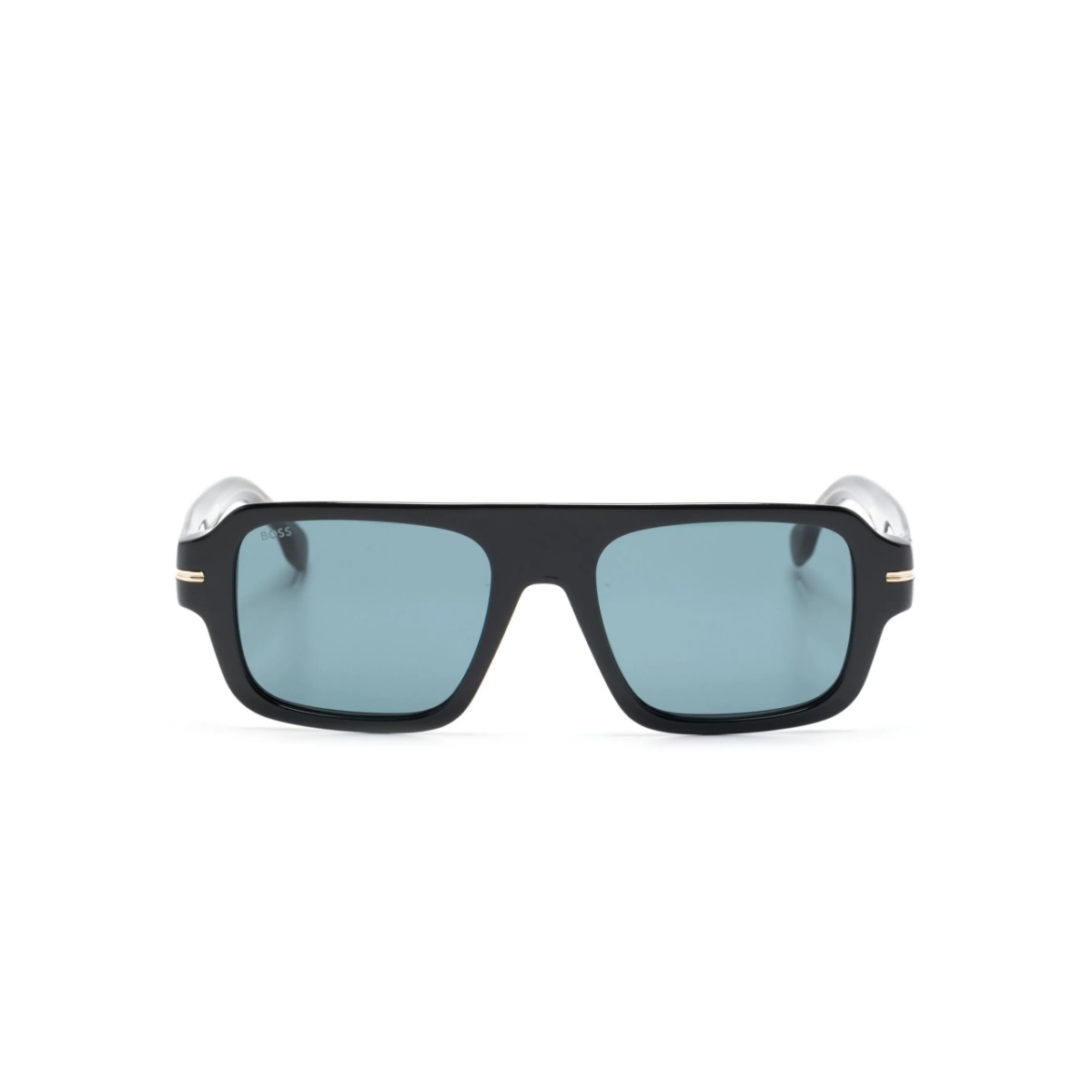 rectangle-shape tinted sunglasses