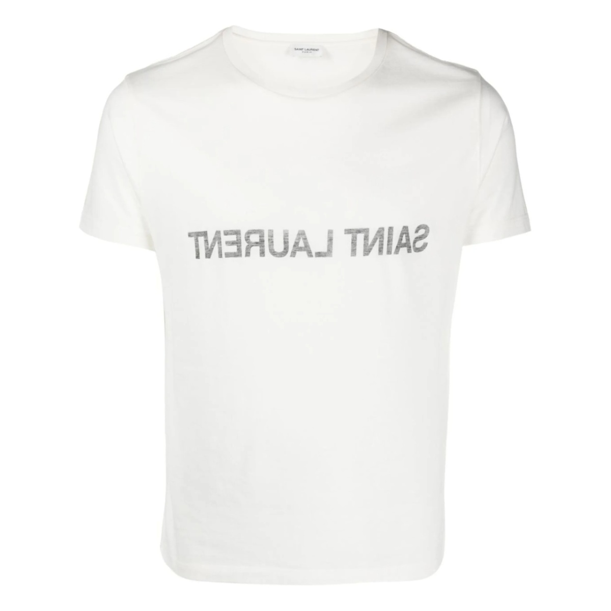 Reverse cotton T-shirt