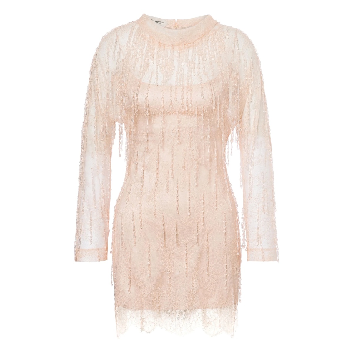 rhinestone-embellished dress