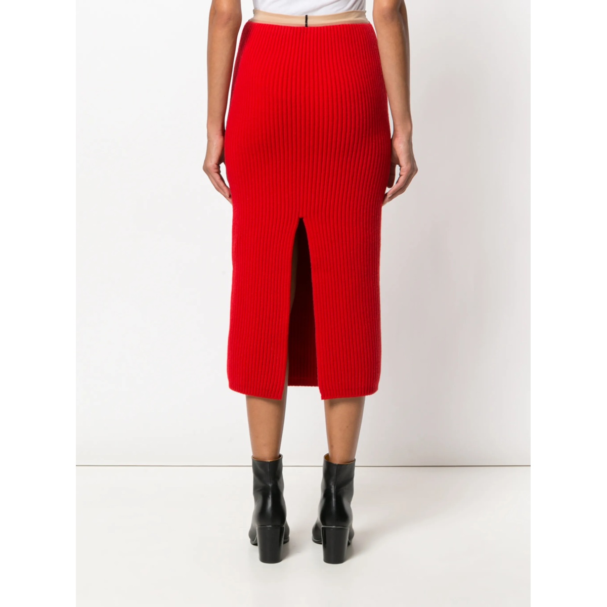 rib knit skirt - Img 4