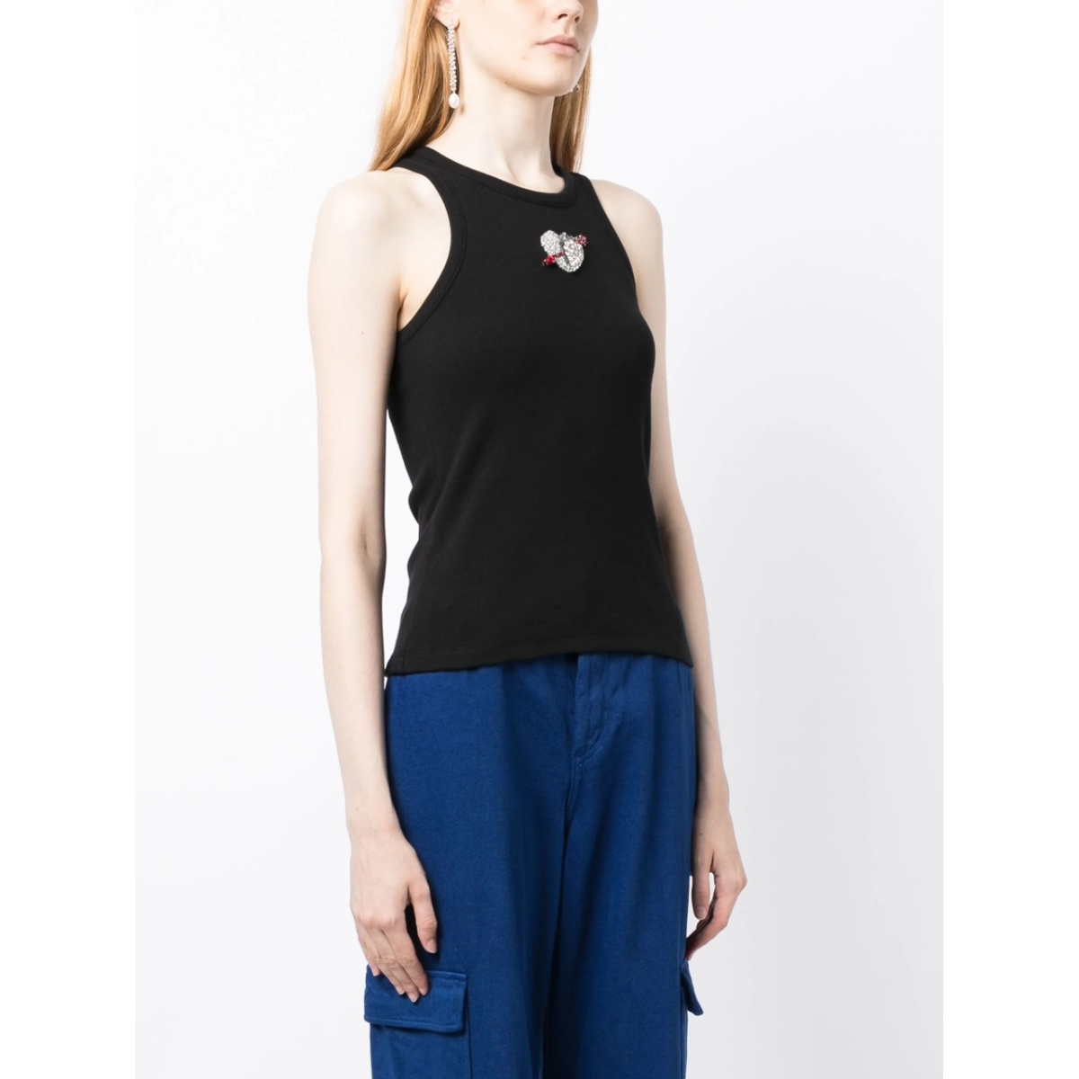 ribbed heart-embellished top - Img 3