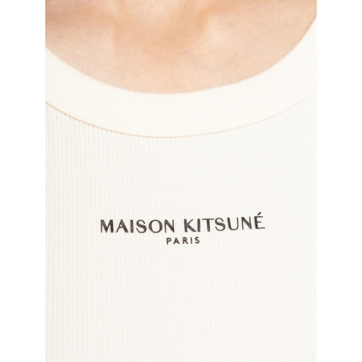 ribbed logo tank top - Img 5