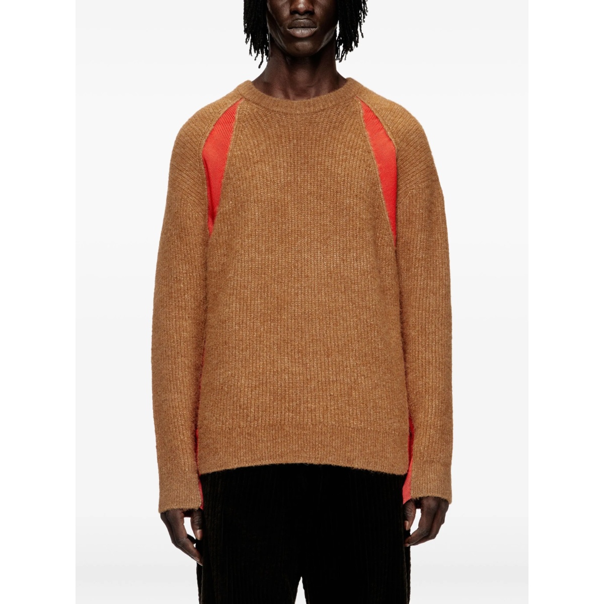 ribbed-panel sweater - Img 3