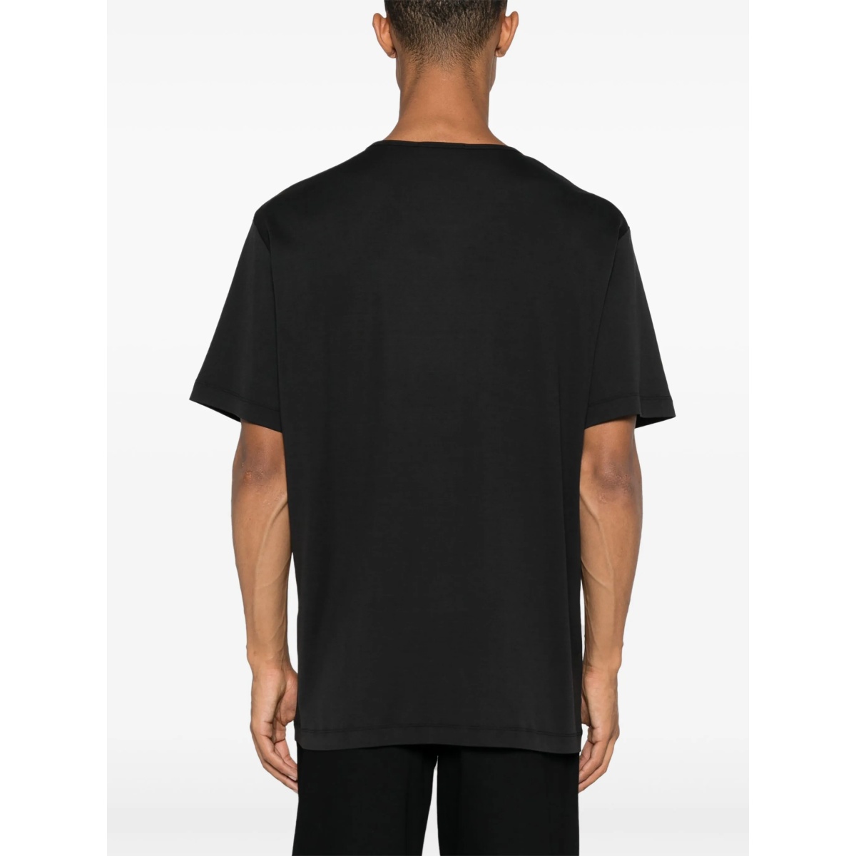 ribbed U-neck T-shirt - Img 4