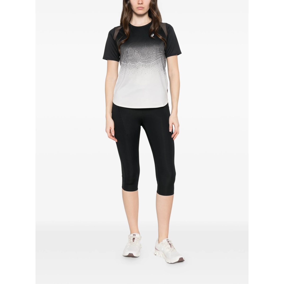 Road mesh-panel printed T-shirt - Img 2