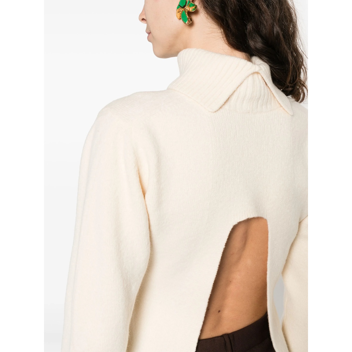 roll-neck wool jumper - Img 5