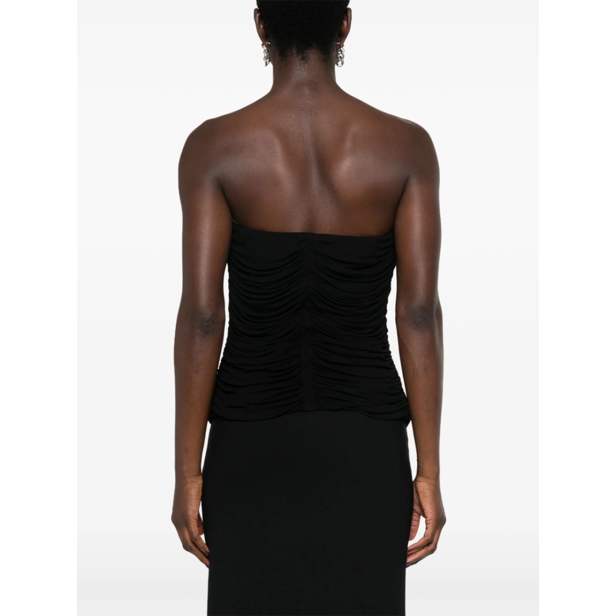 ruched strapless top - Img 4