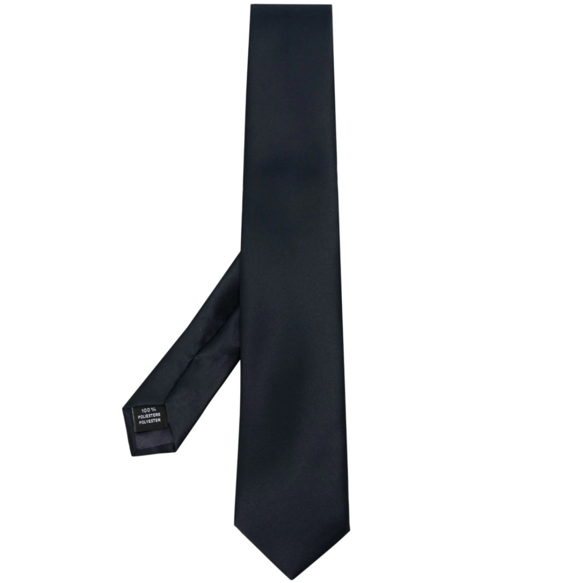 satin-finish pointed tie