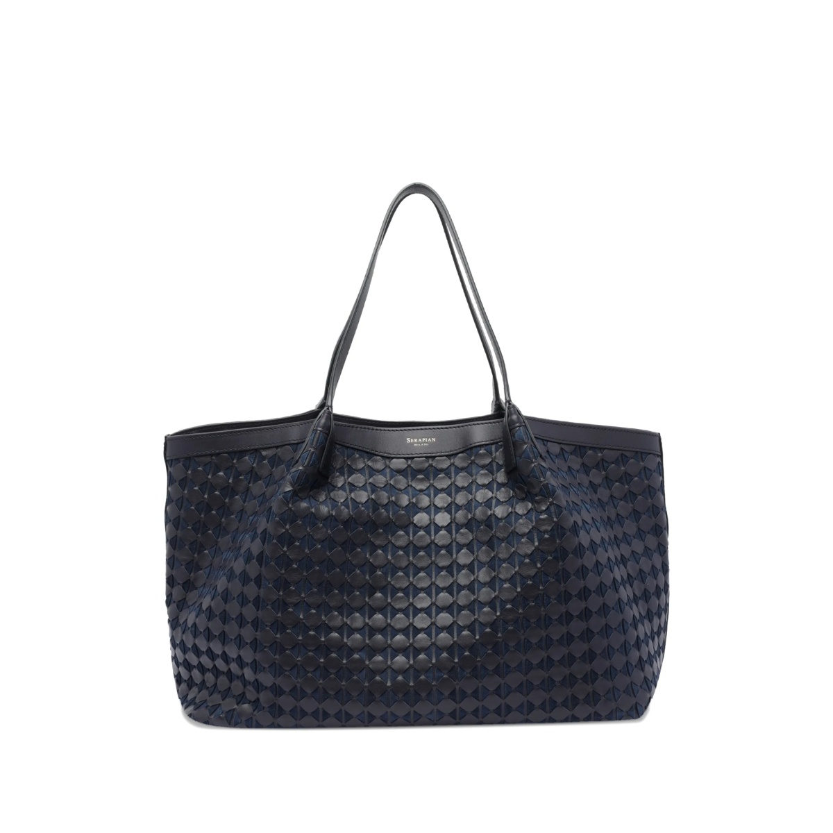 Secret large leather tote bag
