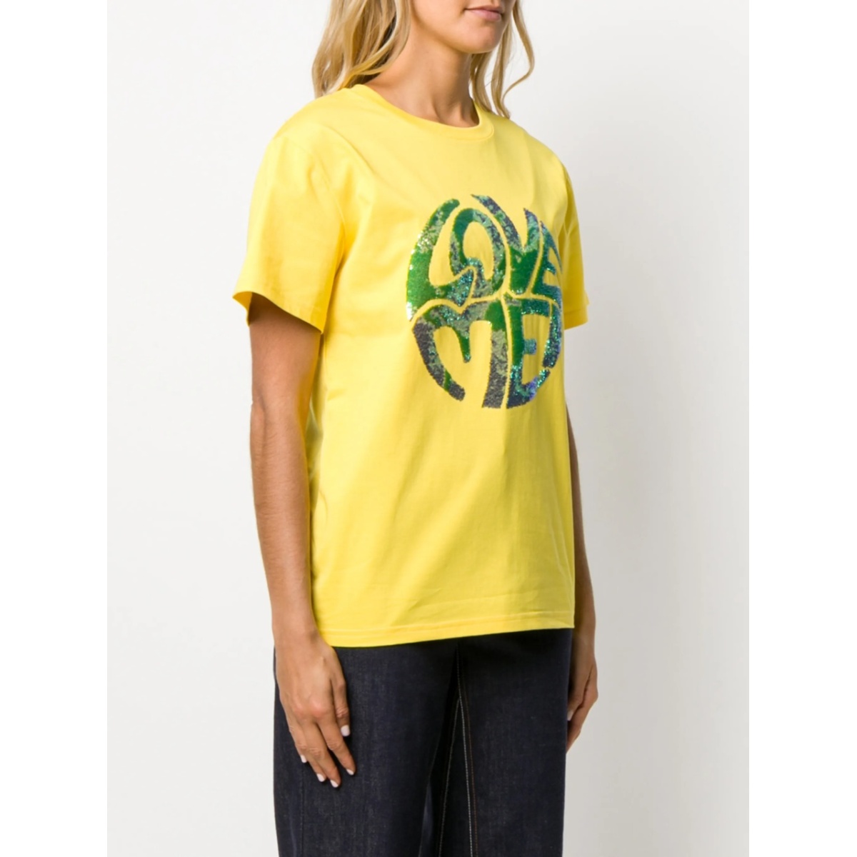 sequinned print T-shirt - Img 3