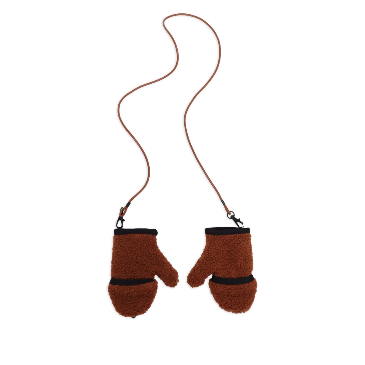 sherpa-fleece mittens - Img 2