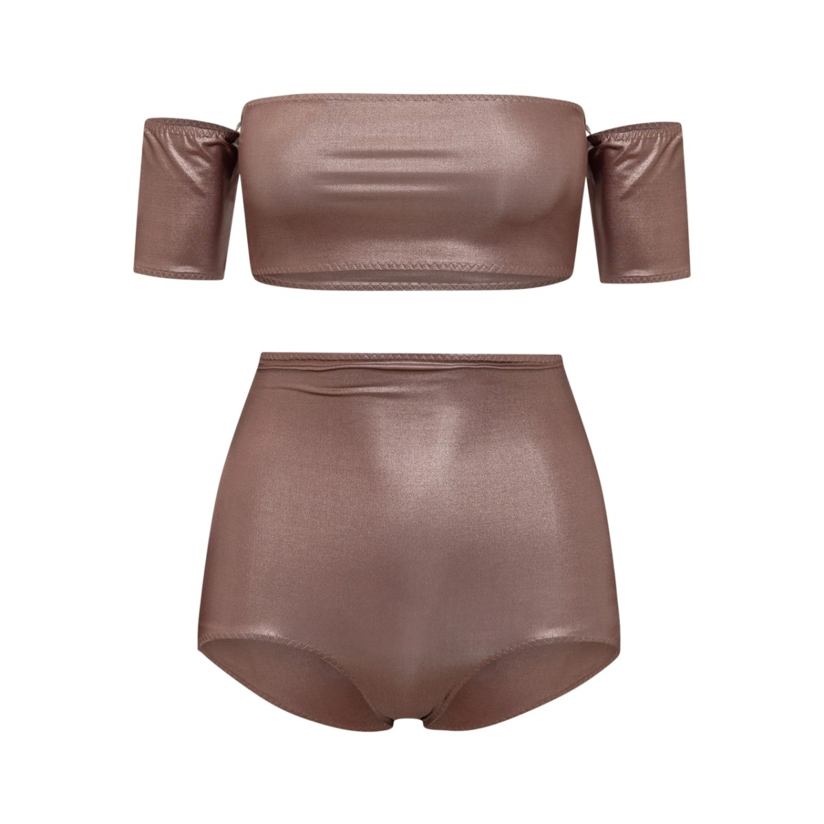 Shiny bikini set
