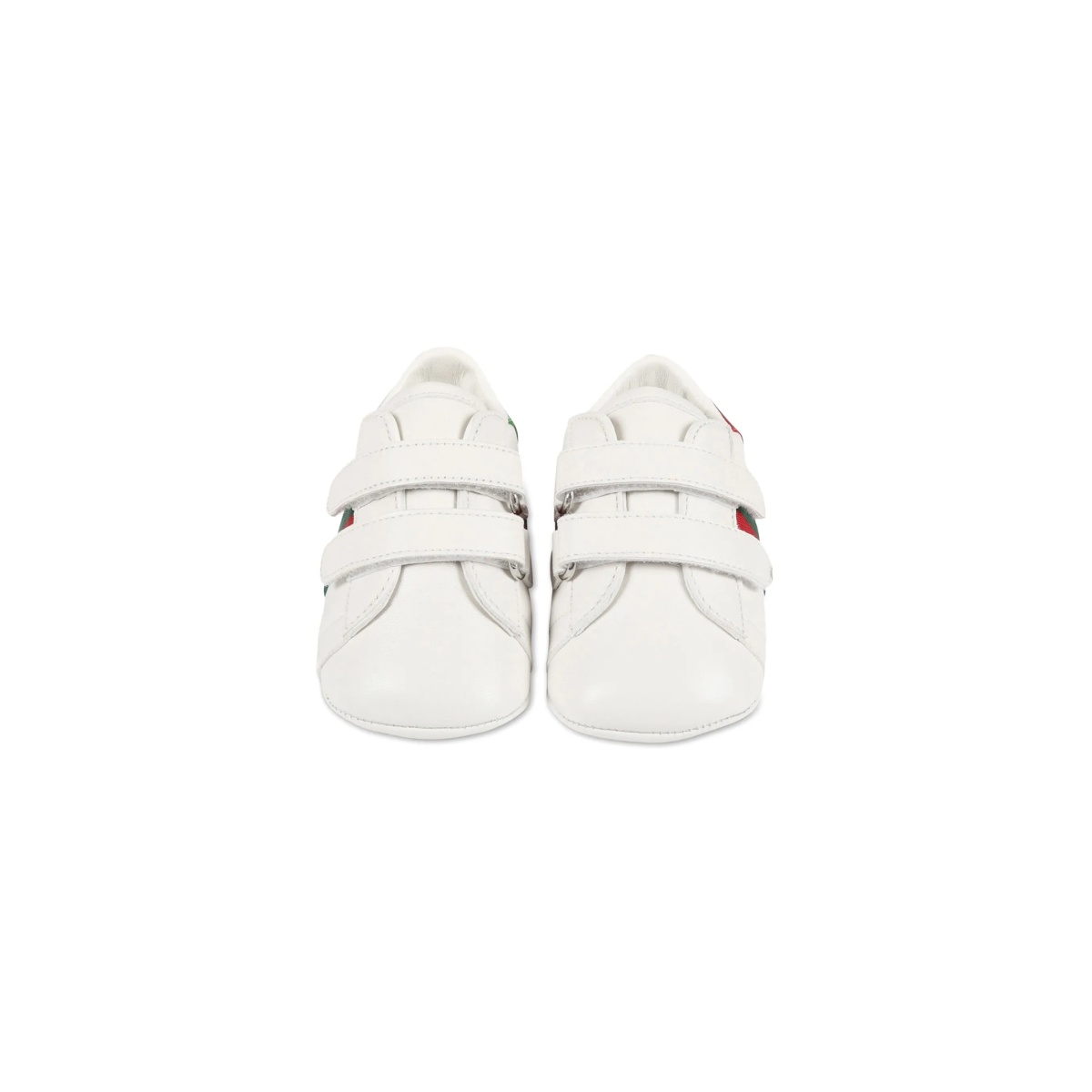 signature side-stripe leather pre-walkers - Img 2