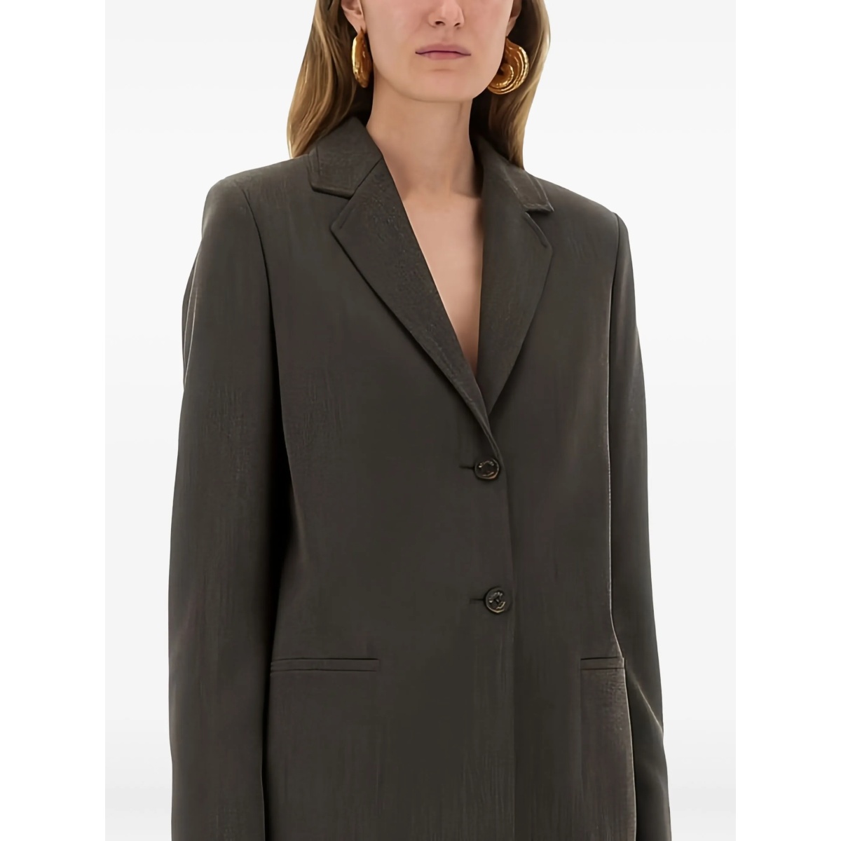 single-breasted blazer - Img 4