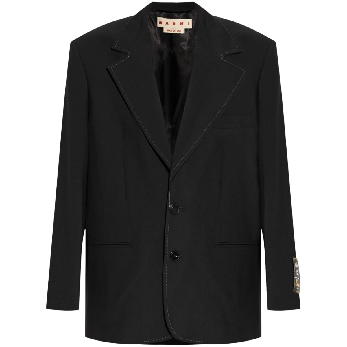 single-breasted blazer
